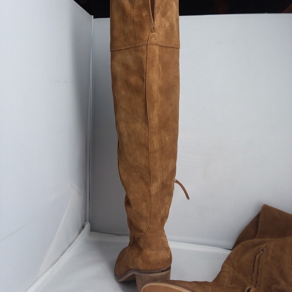 Steve Madden Palisade Over The Knee Suede Riding B - Picture 2 of 8